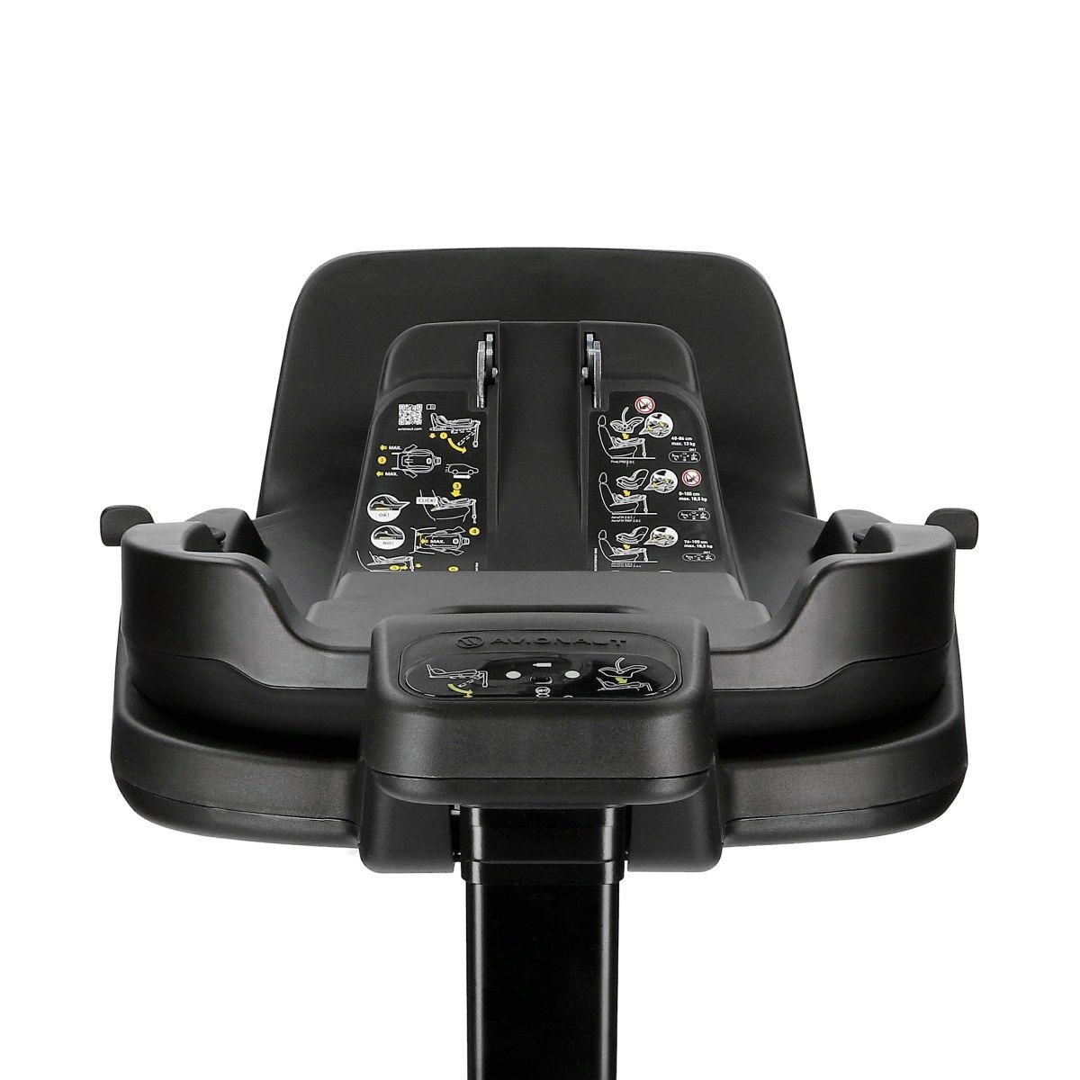 Base Avionaut IQ Orbit vue de face, avec son indicateur sur la jambe de force