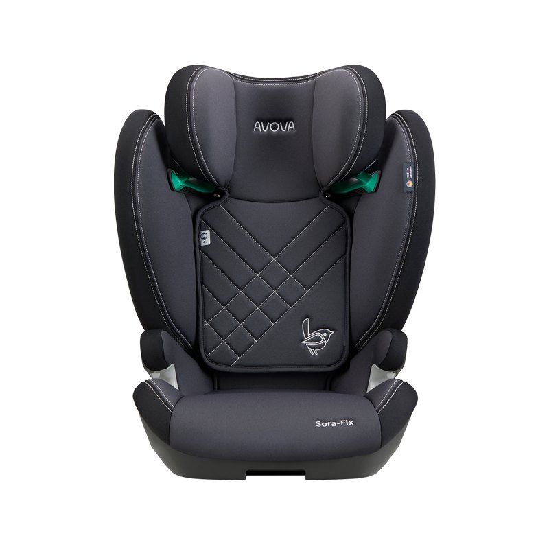 Le rehausseur Avova Sora-Fix vu de face.