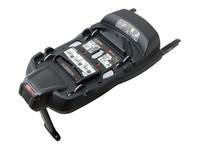 Base ISOFIX BeSafe iZi Modular i-Size Base vue de dessus, avec sa jambe de force