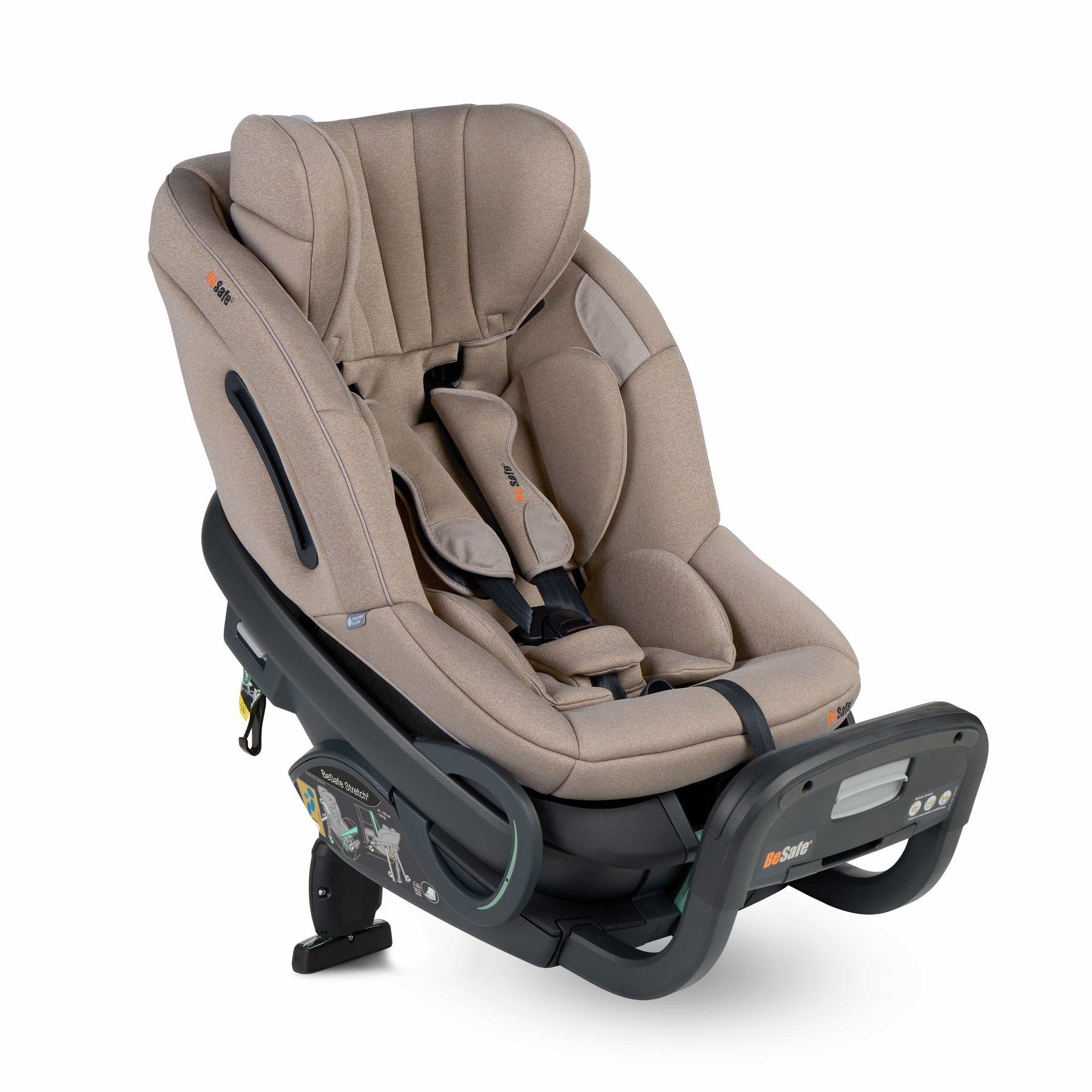 Le BeSafe Stretch B dans un coloris sable.