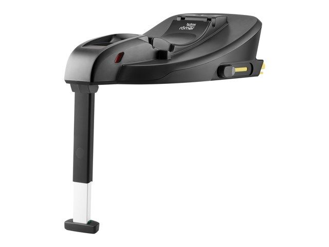 Base ISOFIX Britax Römer Baby-Safe Core Base vue de trois quarts avec sa jambe de force
