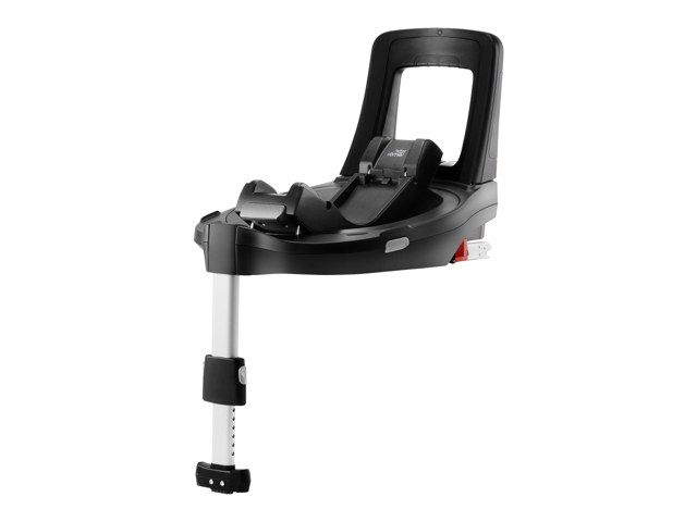 Base ISOFIX Britax Römer Flex Base iSense vue de trois quarts, avec sa jambe de force