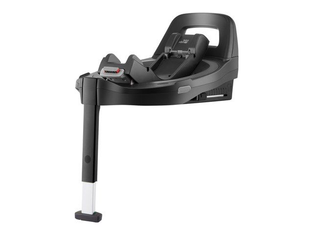 Base ISOFIX Britax Römer Vario Base 5Z vue de trois quarts, avec sa jambe de force