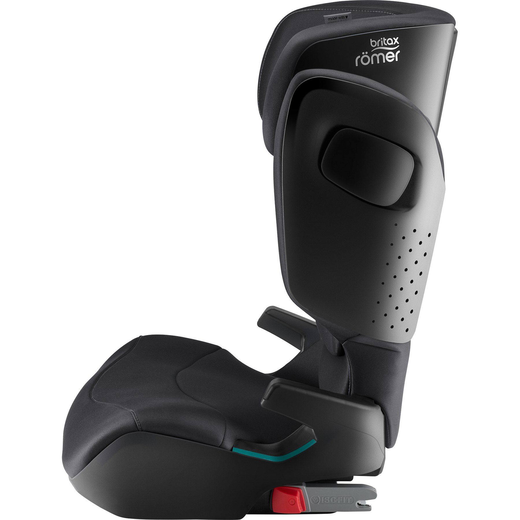 Le Kidfix Pro M vu de profil, avec ses côtés ajourés