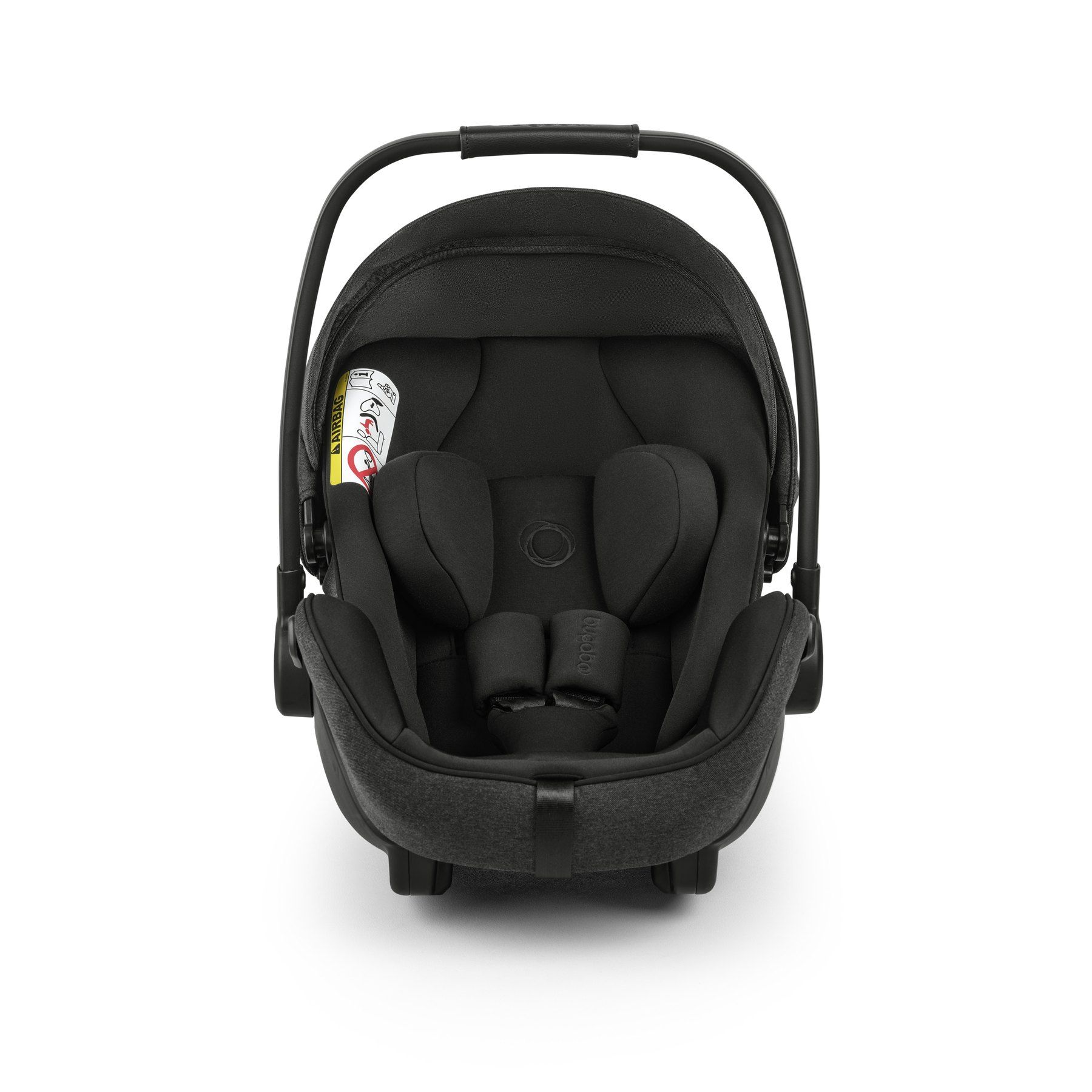 Coque Bugaboo Otter by Nuna vue de face, capote repliée