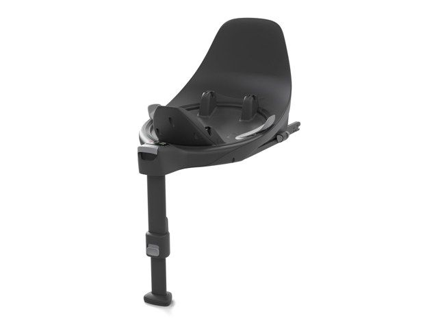 Base ISOFIX Cybex Base T vue de trois quarts, avec sa jambe de force