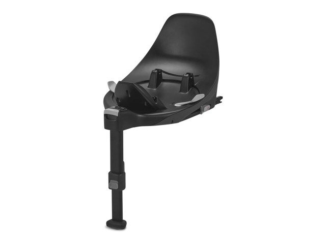 Base ISOFIX Cybex Base Z2 vue de trois quarts, avec sa jambe de force
