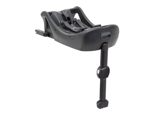 Base ISOFIX Graco SnugLite i-Size R129 vue de trois quarts, avec sa jambe de force