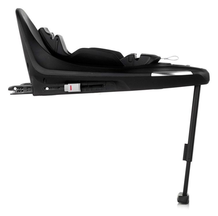 Base ISOFIX Kombibase de Jané Concord vue de profil, avec ses connecteurs et sa jambe de force