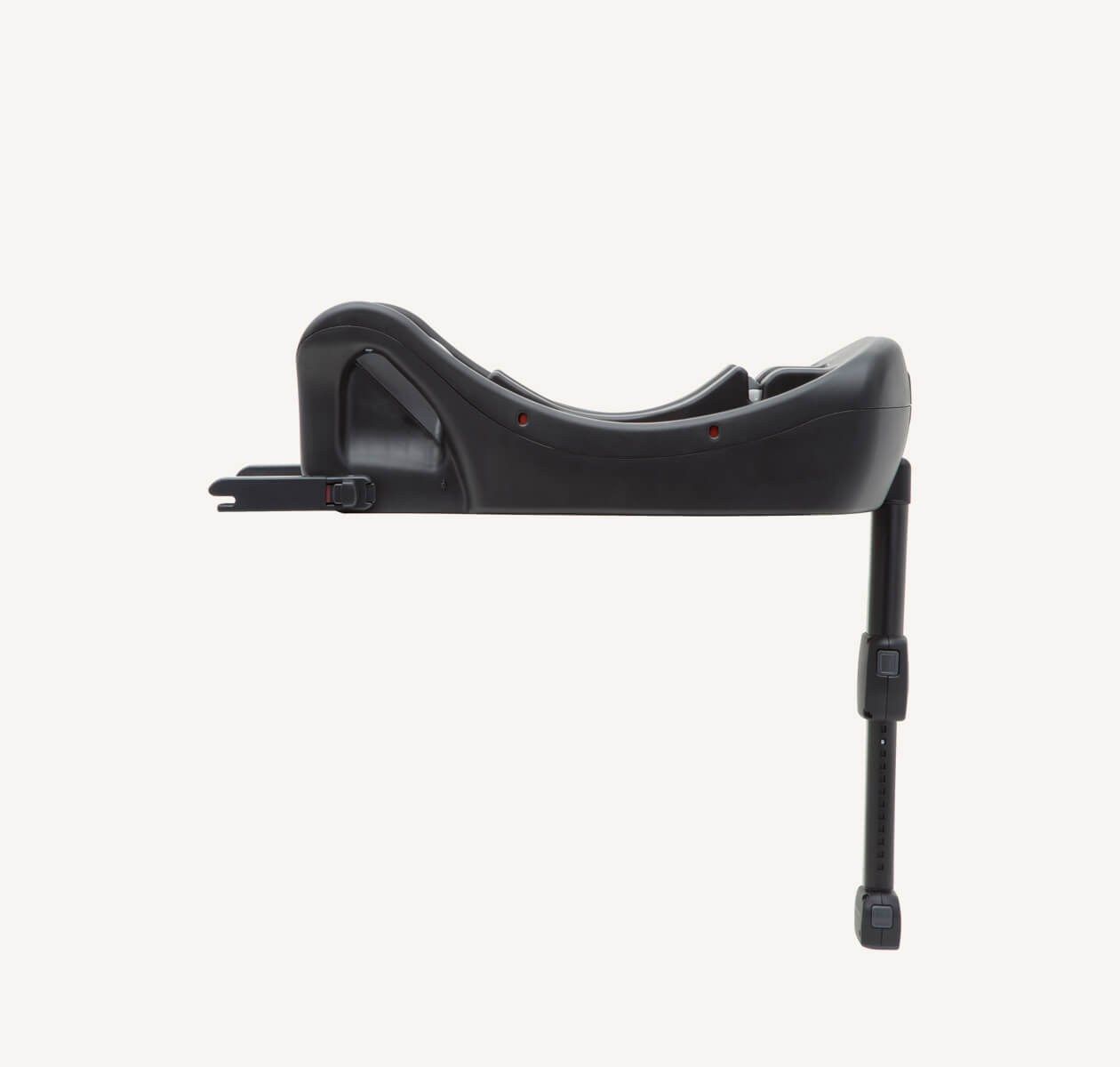 Base Joie i-Base 2 vue de profil, connecteurs ISOFIX à gauche