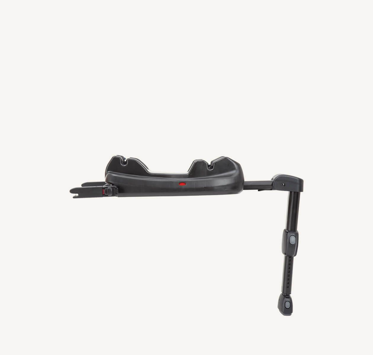 Base Joie i-Base LX 2 vue de profil, jambe de force dépliée