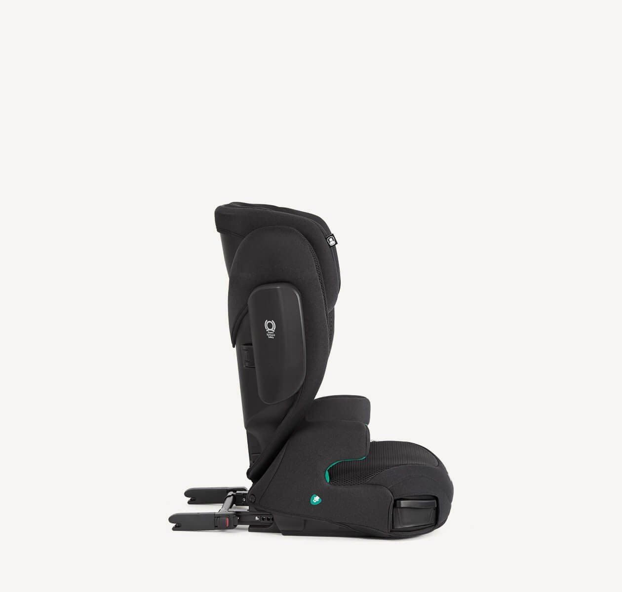 Rehausseur Joie i-Trillo FX vu de profil avec ses connecteurs ISOFIX