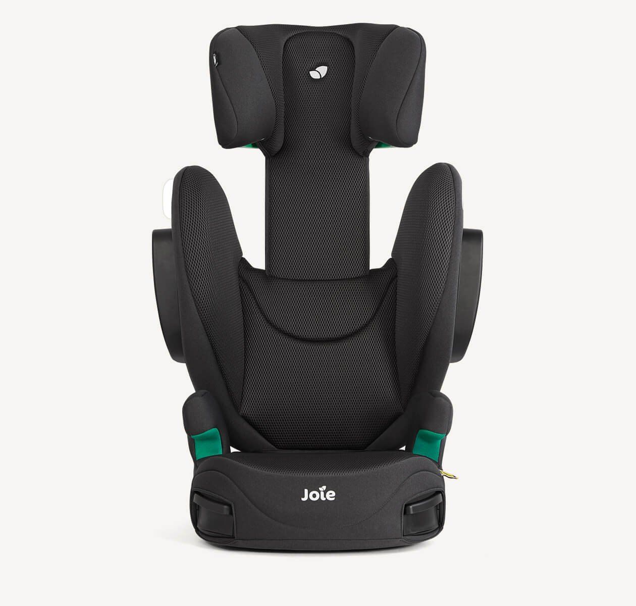 Rehausseur Joie i-Trillo FX vu de face, appui-tête relevé