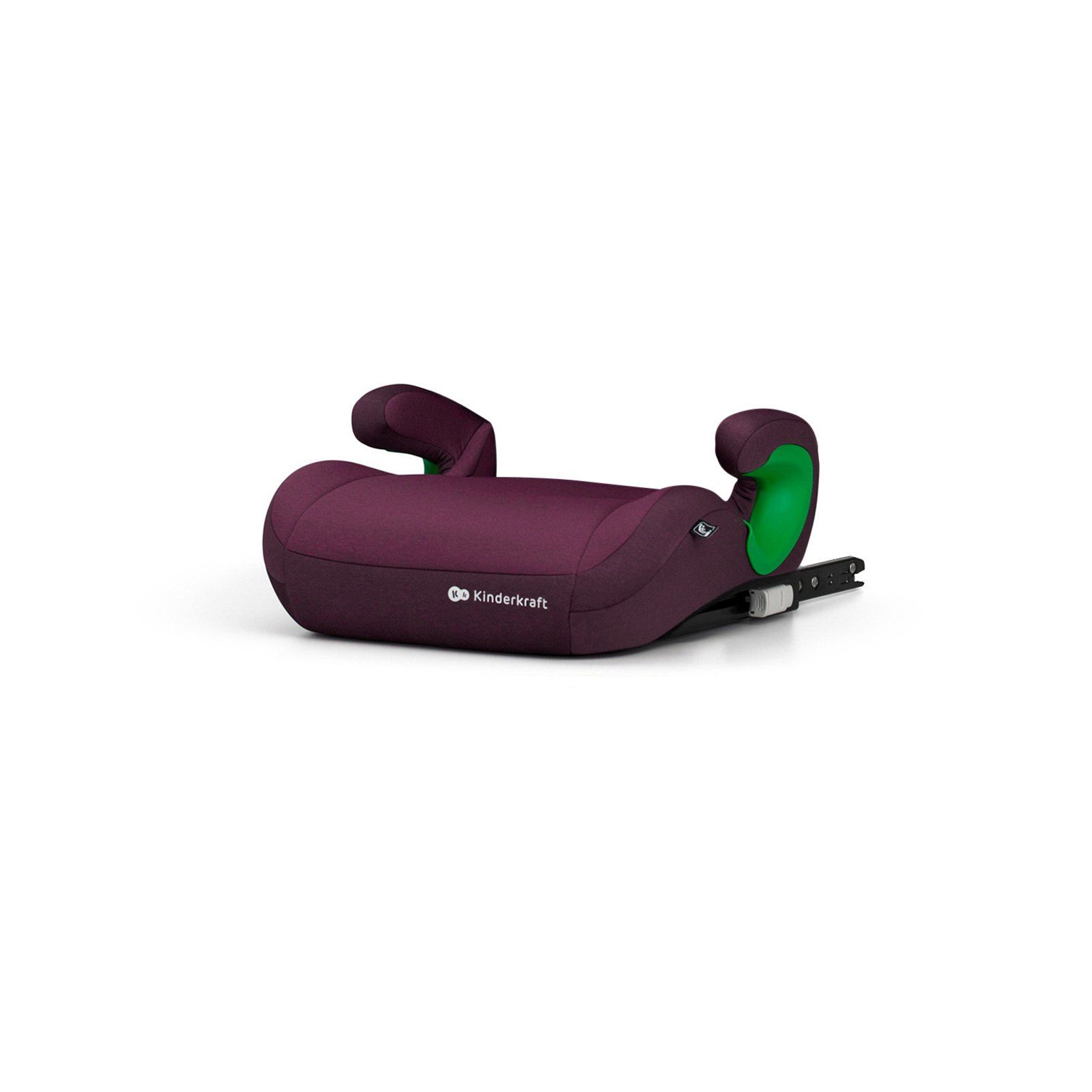 Assise seule du Kinderkraft Junior Fix 2 i-Size, sans dossier, avec ses connecteurs ISOFIX.