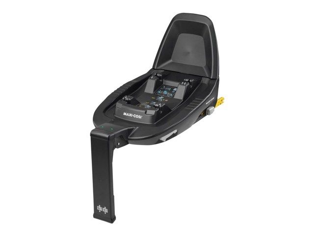 Base ISOFIX Maxi-Cosi BabyFix vue de trois quarts, avec sa jambe de force