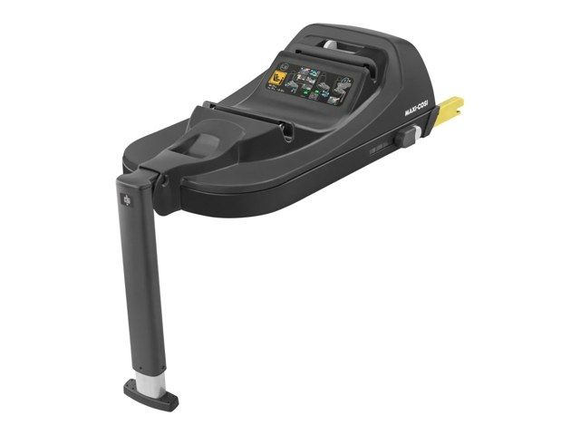 Base ISOFIX Maxi-Cosi CabrioFix i-Size vue de trois quarts, avec sa jambe de force