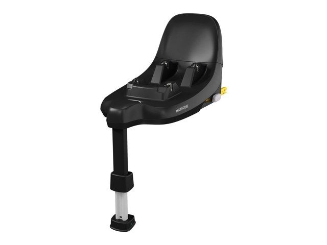 Base ISOFIX Maxi-Cosi FamilyFix S vue de trois quarts, avec sa jambe de force