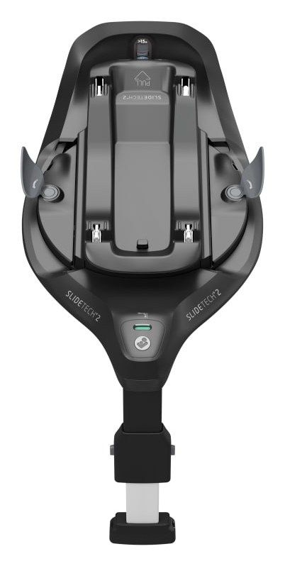 Base FamilyFix Slide Pro vue de dessus, avec son rail coulissant