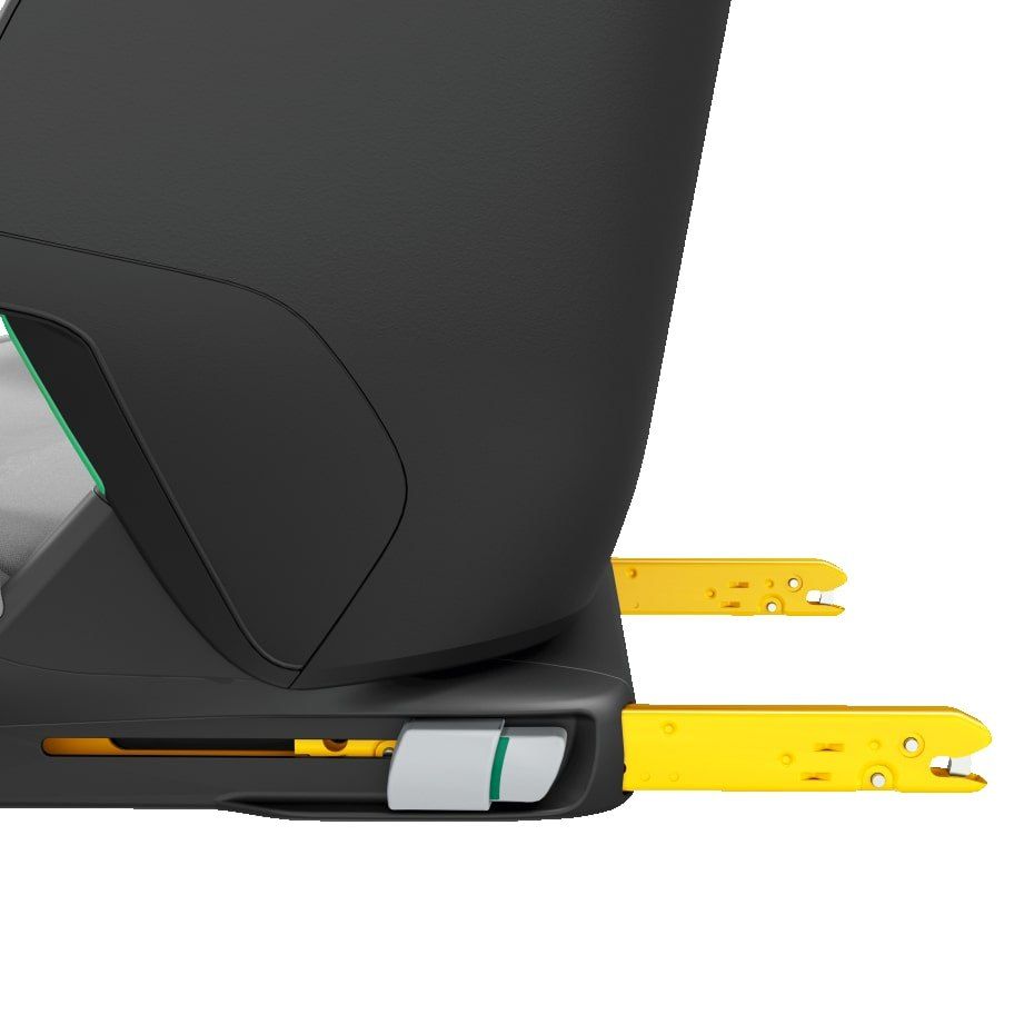 Connecteurs ISOFIX jaunes du Maxi-Cosi Kore en gros plan