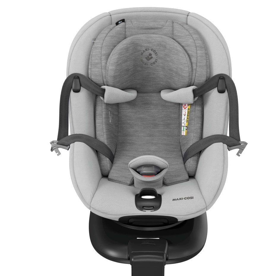 Harnais du Maxi-Cosi Mica ouvert, vu de face