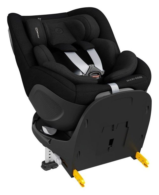 Siège auto pivotant Maxi-Cosi Mica 360 Pro, coloris noir, vu de trois quarts