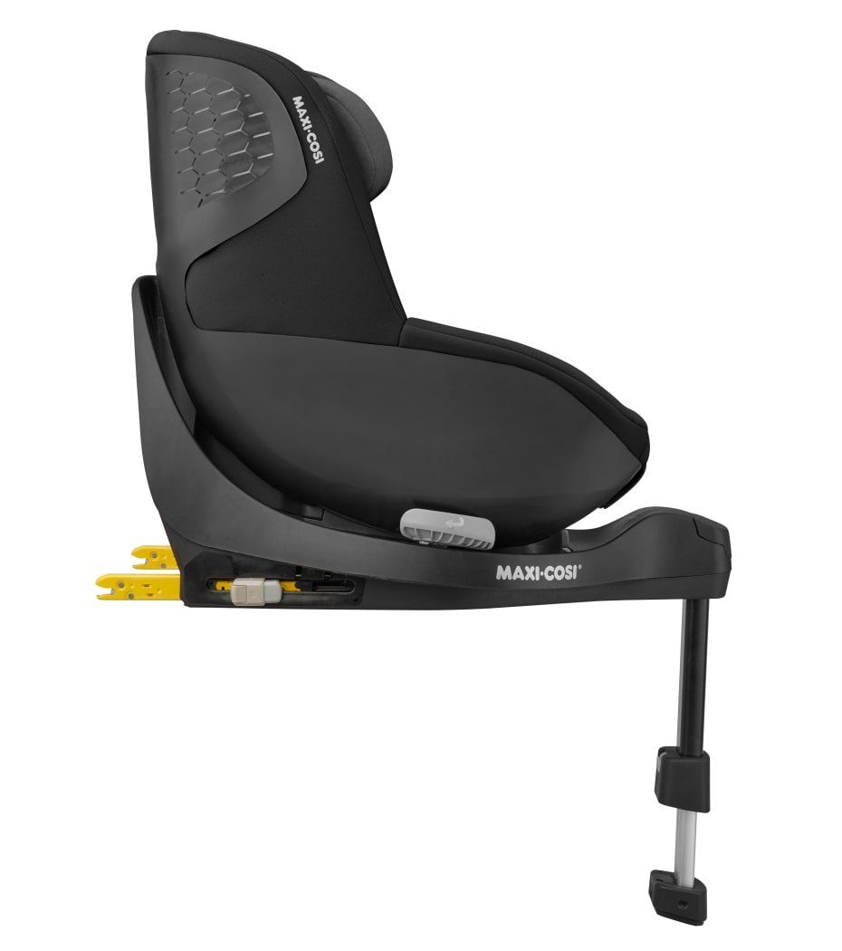 Maxi-Cosi Mica Pro Eco i-Size de profil sur sa base