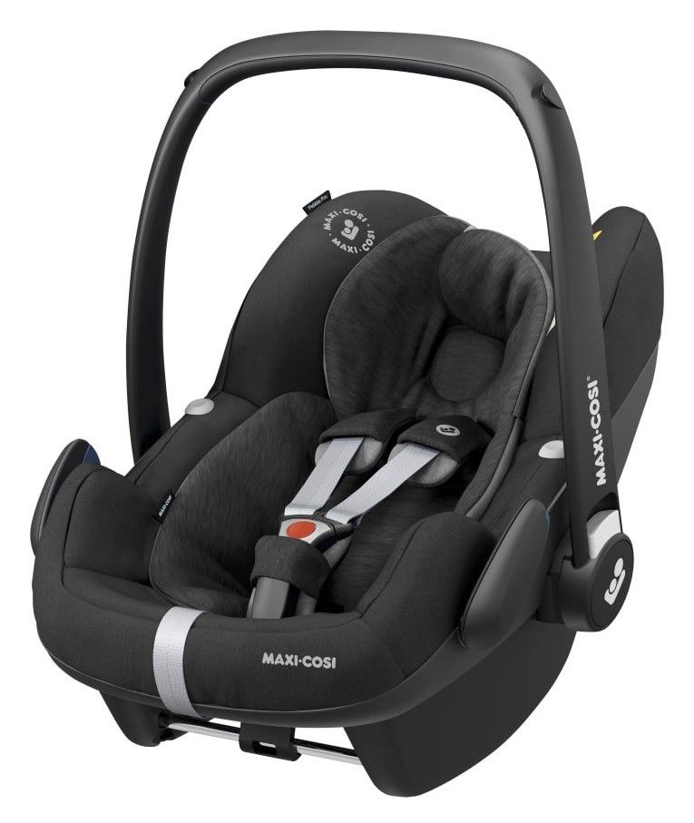 Coque bébé Maxi-Cosi Pebble Pro i-Size, coloris noir, vue de trois quarts