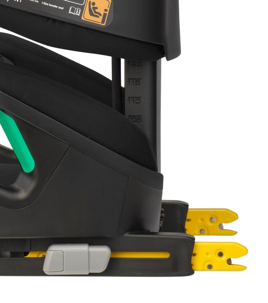 Connecteurs ISOFIX du Maxi-Cosi RodiFix M en gros plan