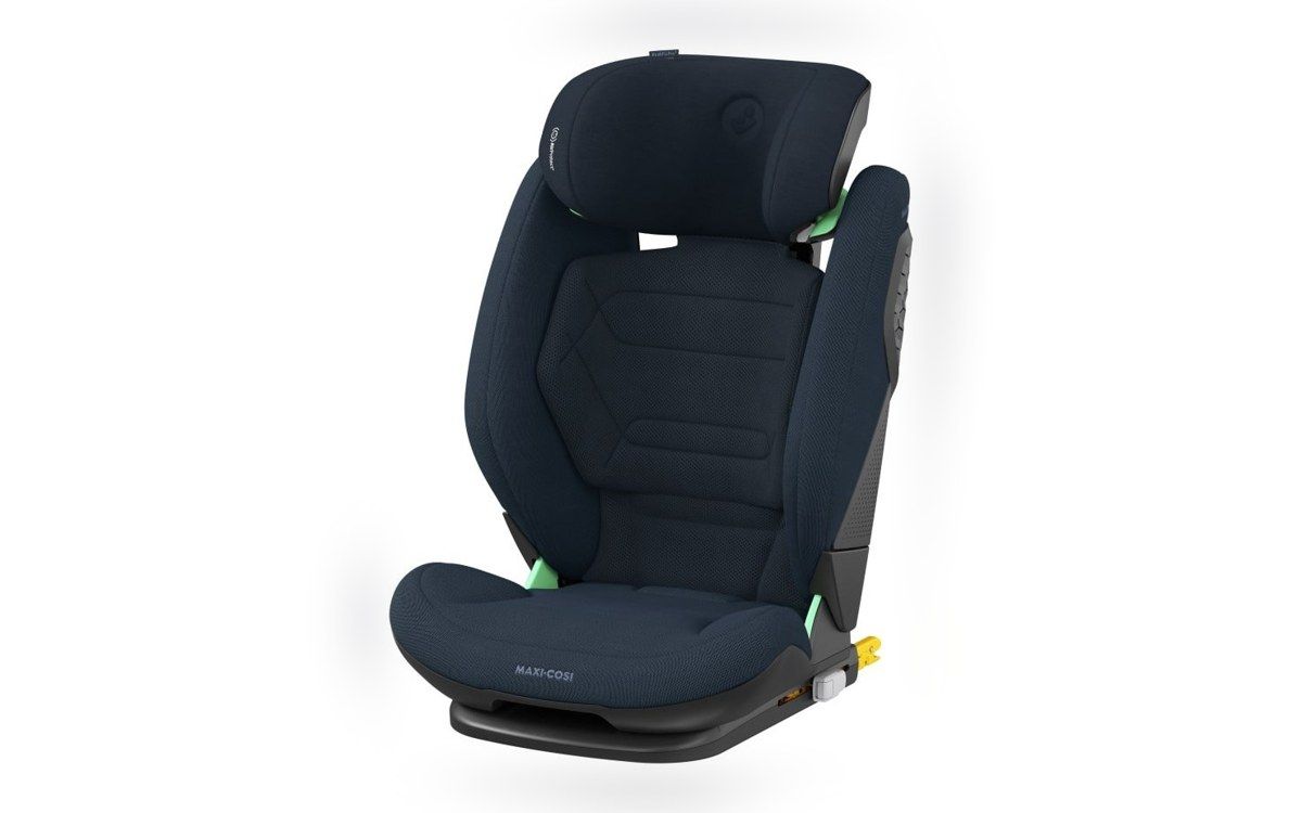 Siège auto Maxi-Cosi RodiFix Pro2, coloris bleu foncé, vu de trois quarts